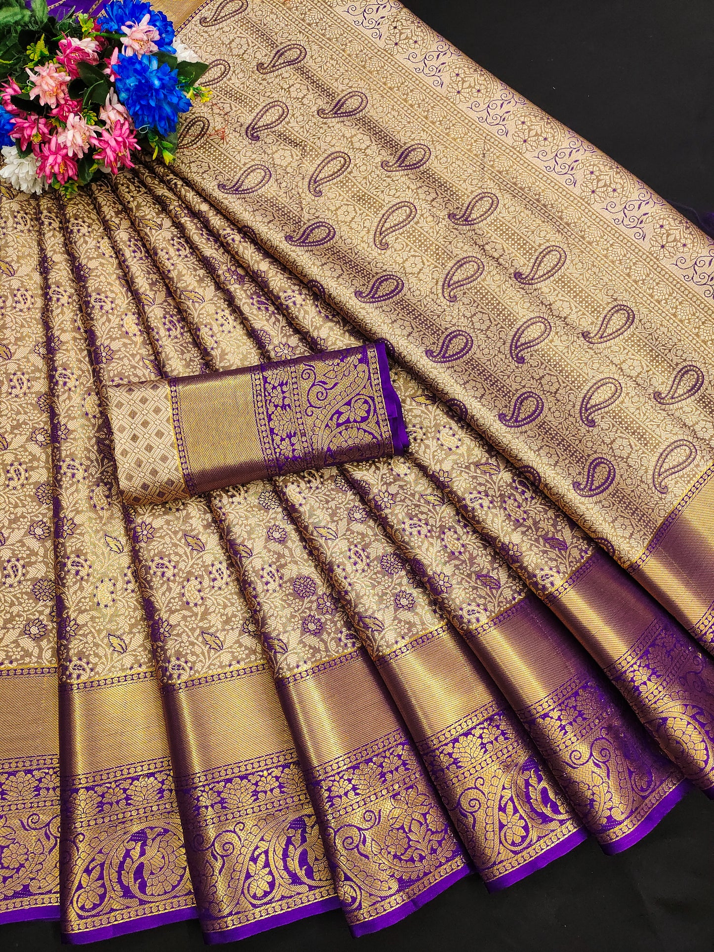 Hemang Traditional Silk Saree With Blend Of Purity & Elegance