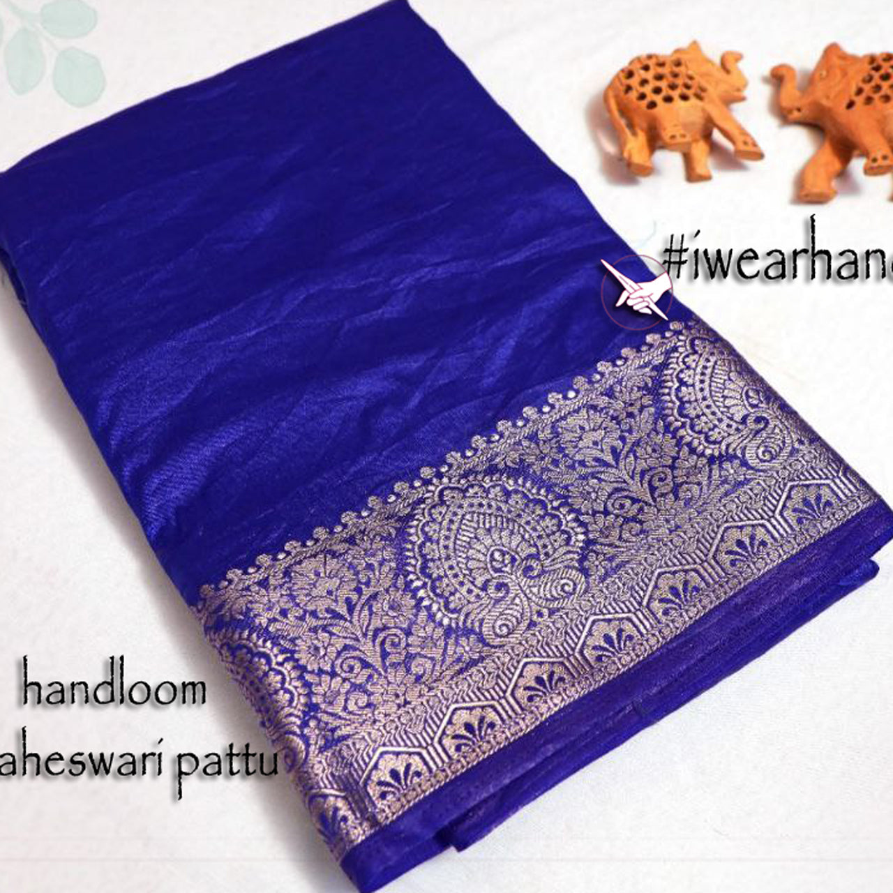 Blue Color Weaving Work Daily Wear Tissue Soft Silk Saree