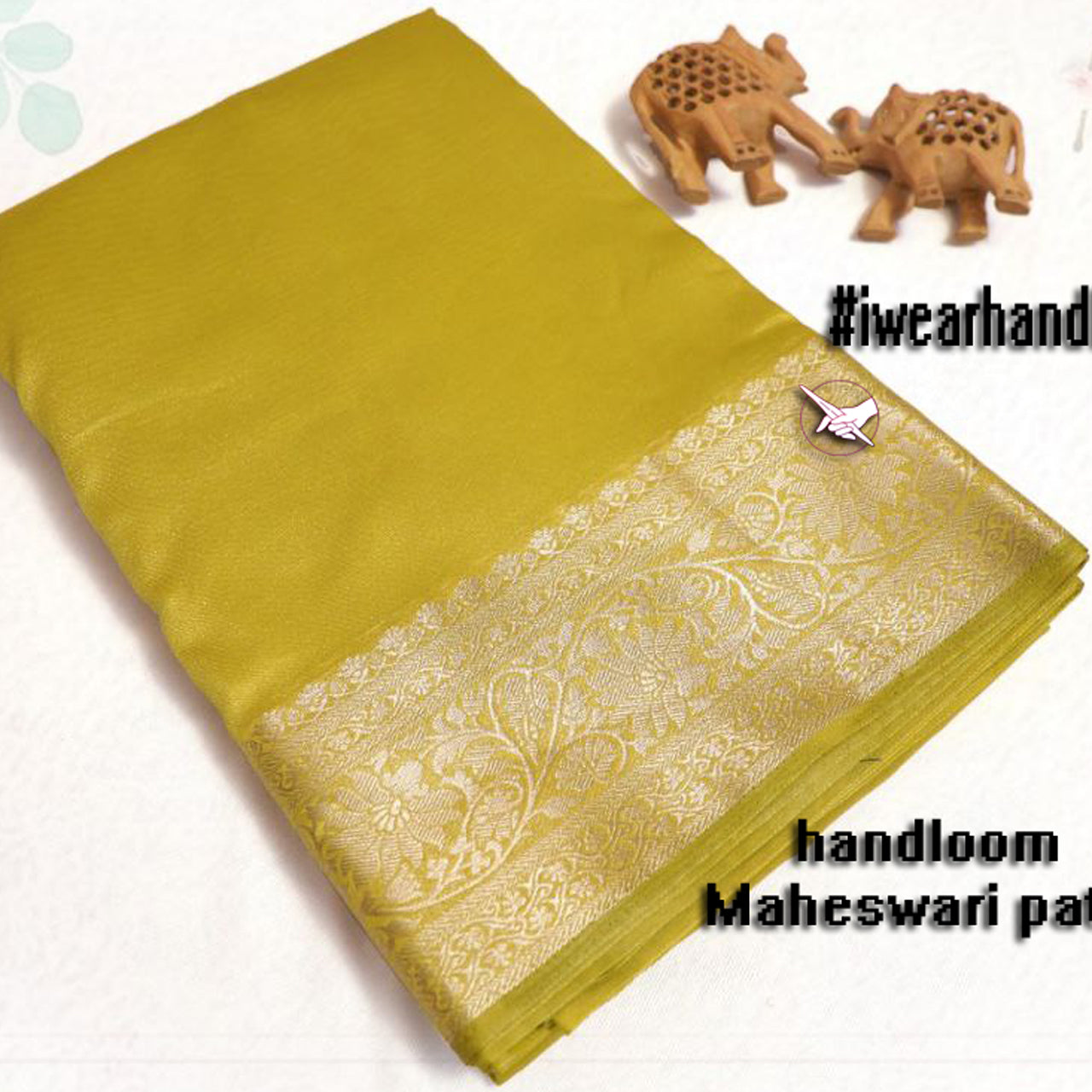 Yellow Tissue Soft Silk Daily Wear Weaving Work Trendy Saree