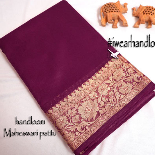 Wine Tissue Soft Silk Weaving Work Saree