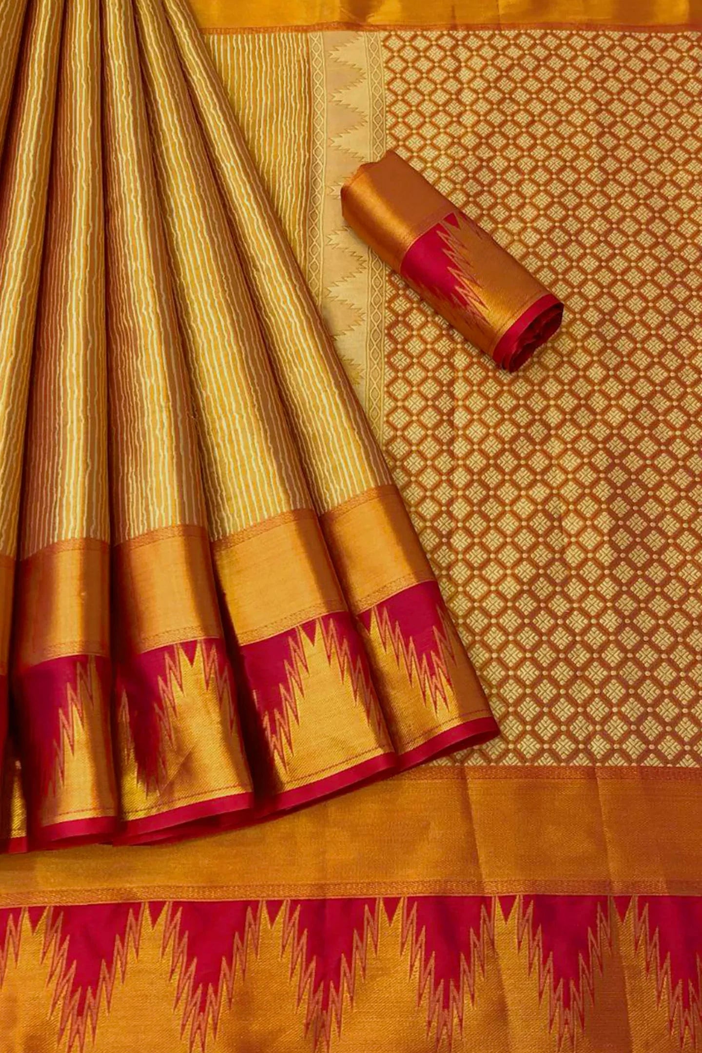 Kanjivaram Soft Silk Saree