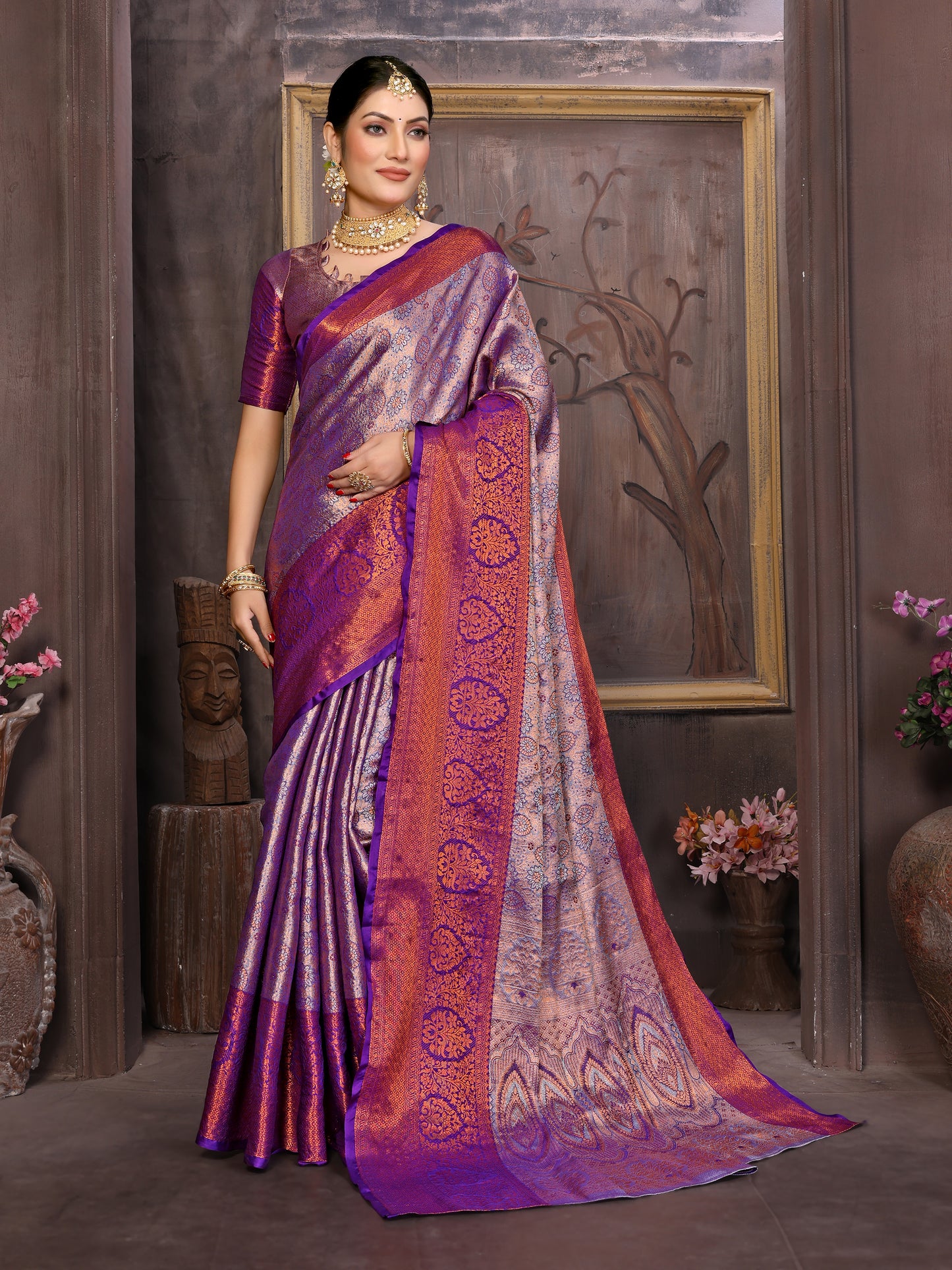 Kanjivaram Soft Silk Saree