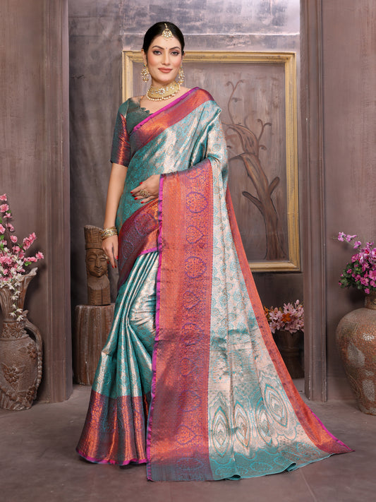 Kanjivaram Soft Silk Saree