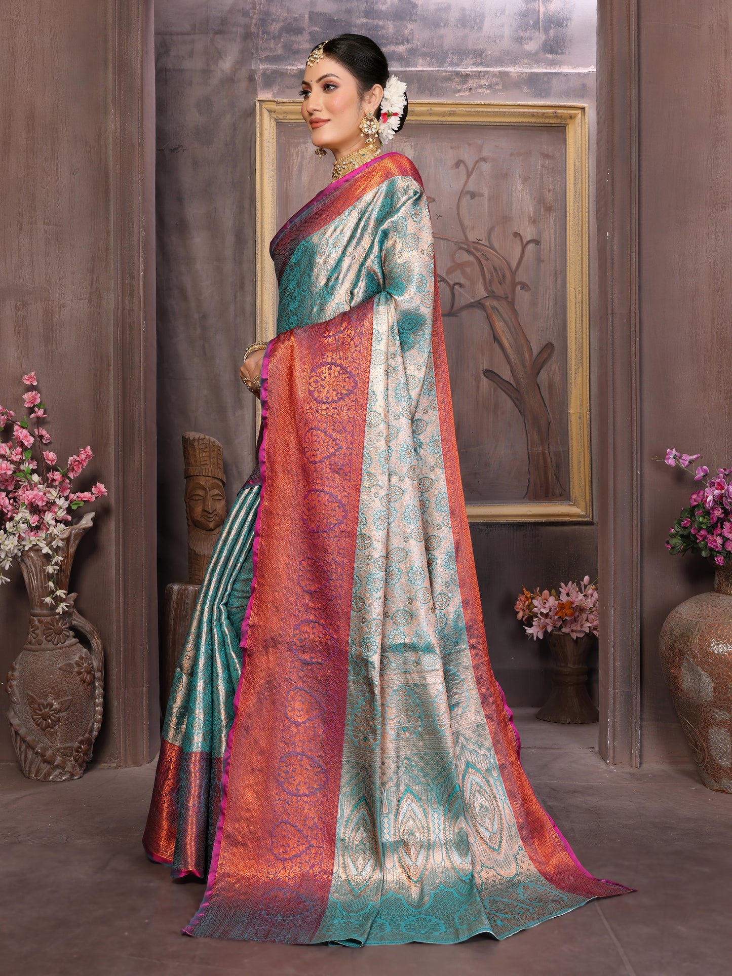 Kanjivaram Soft Silk Saree