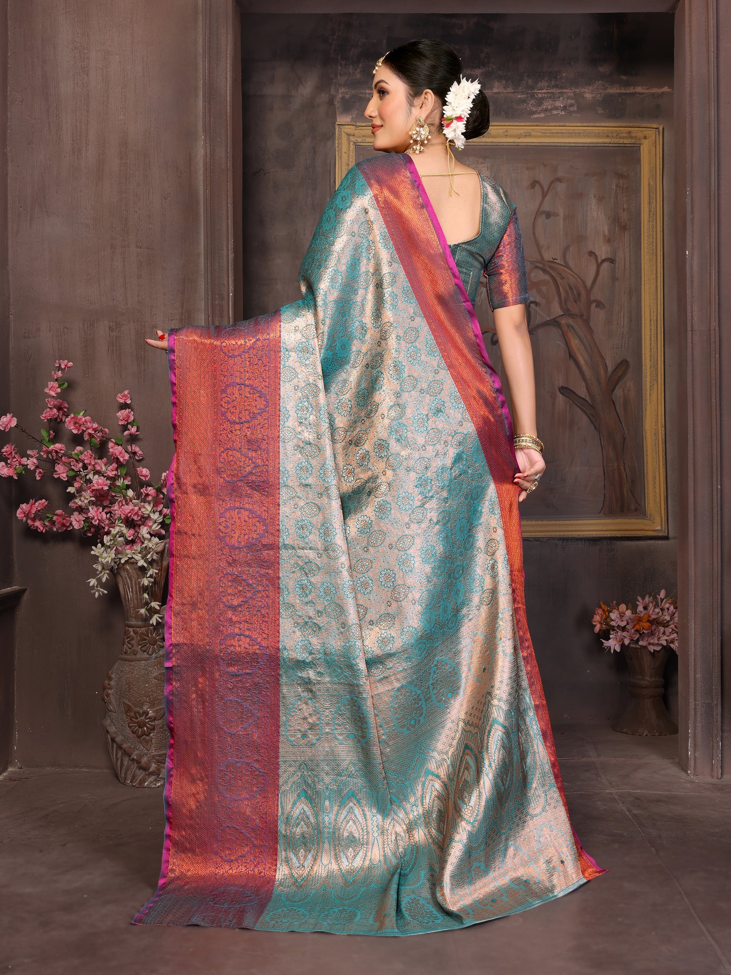 Kanjivaram Soft Silk Saree