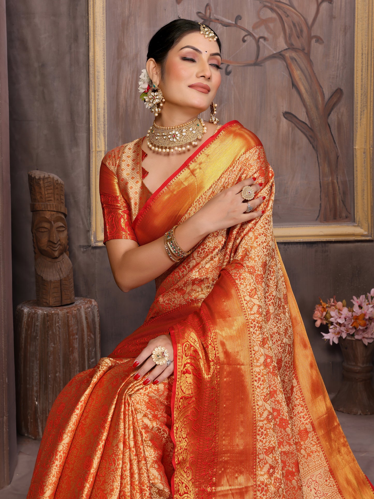 Kanjivaram Soft Silk Saree