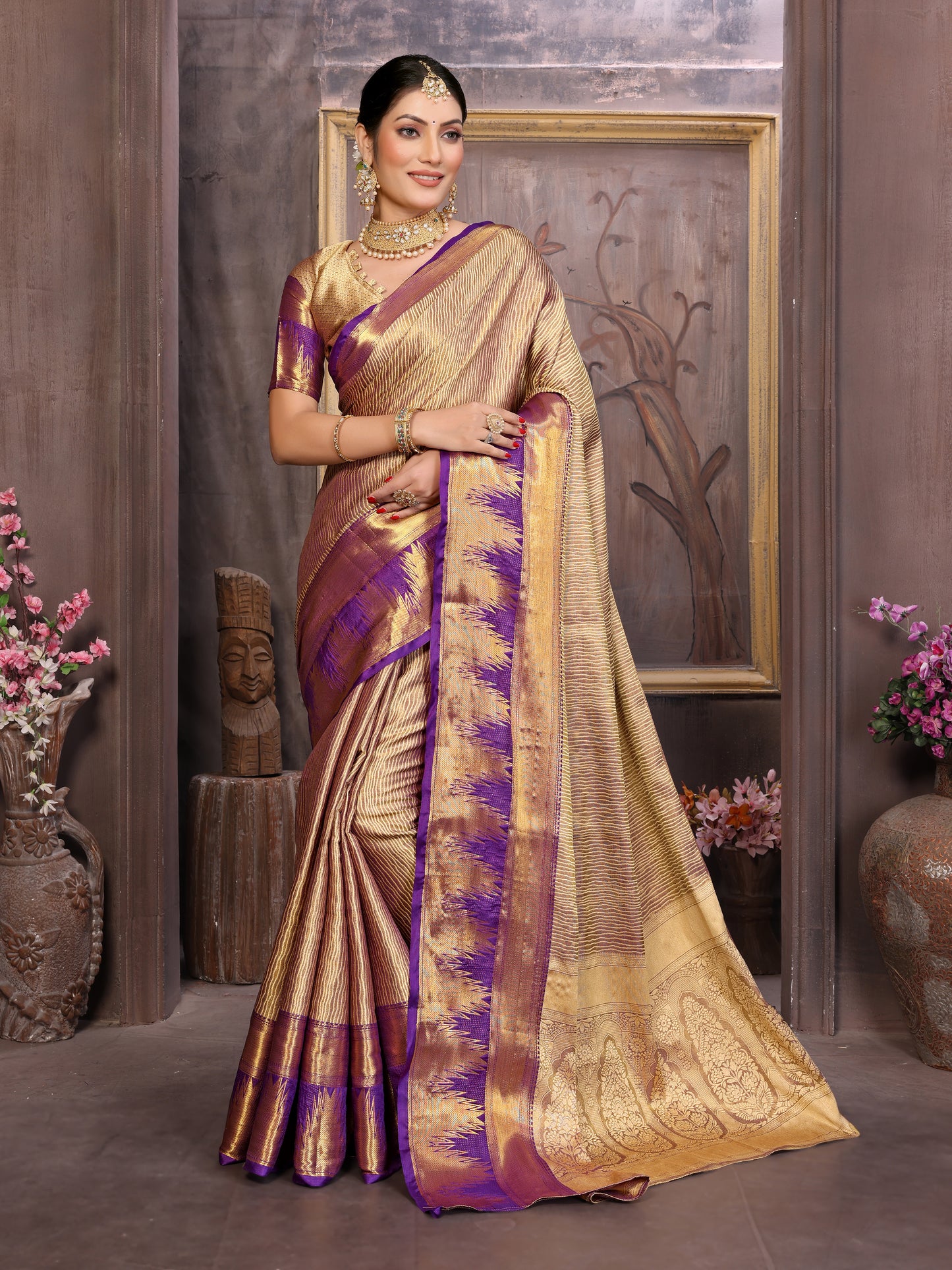 Kanjivaram Soft Silk Saree