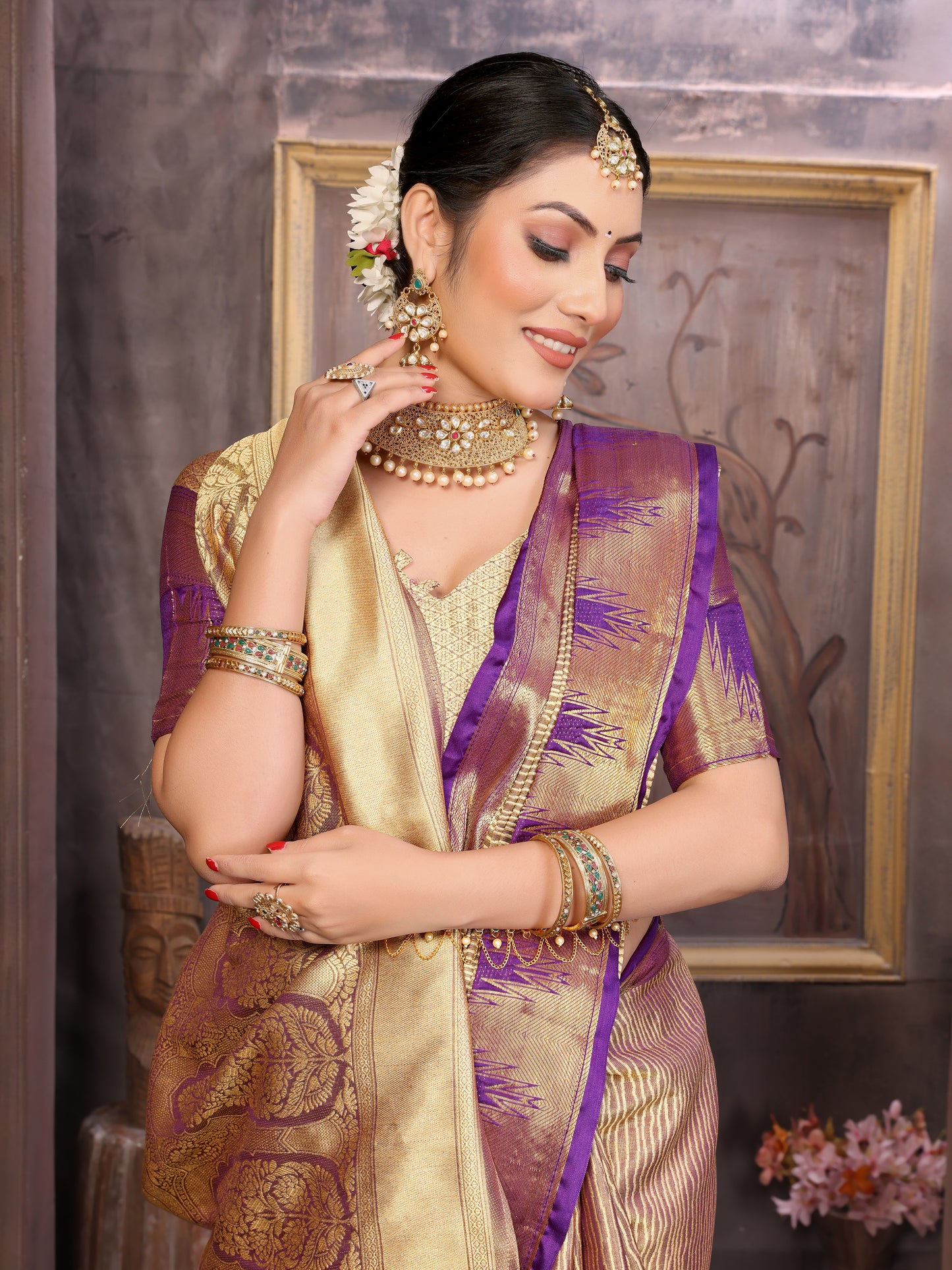 Kanjivaram Soft Silk Saree