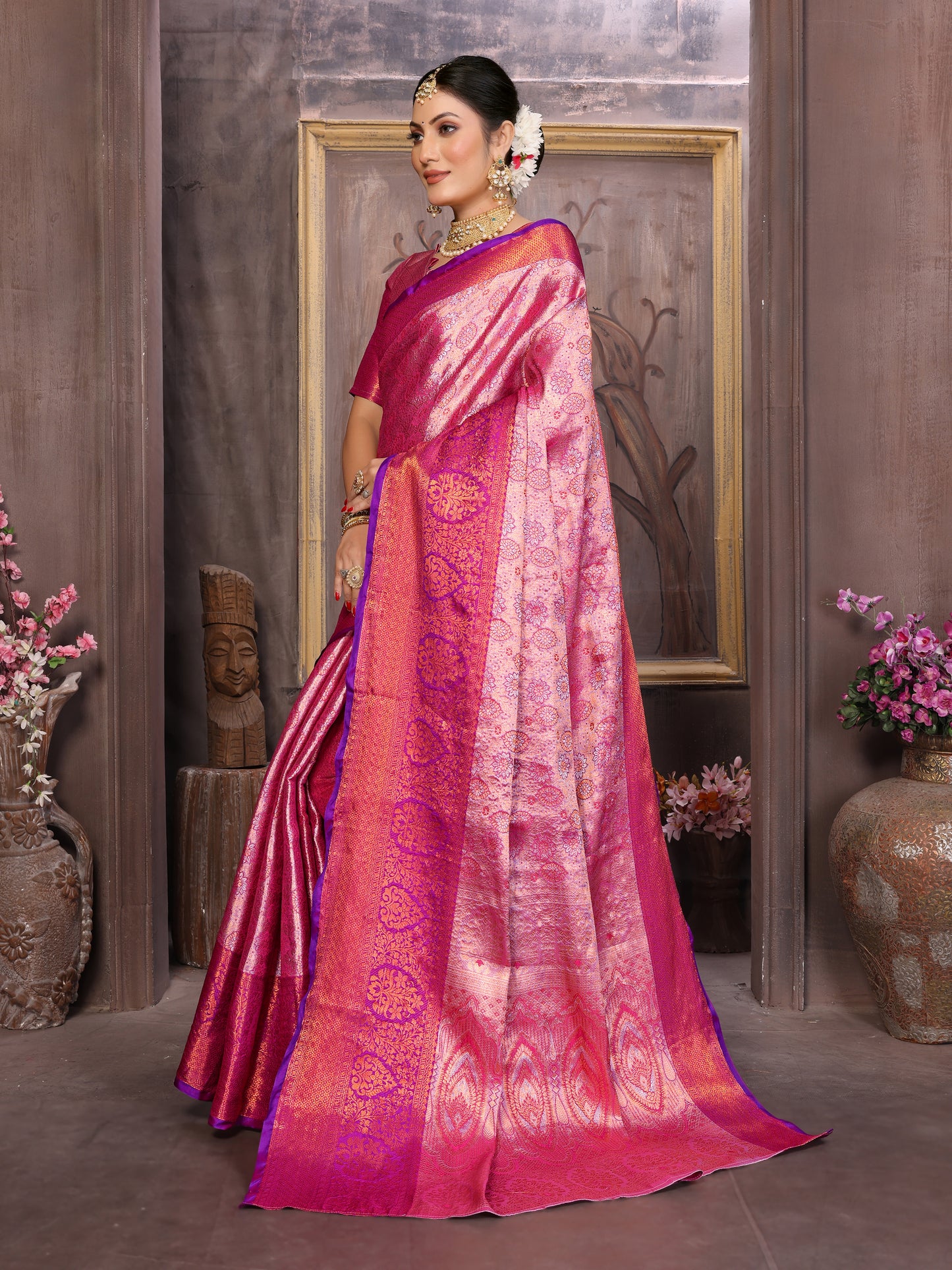 Kanjivaram Soft Silk Saree